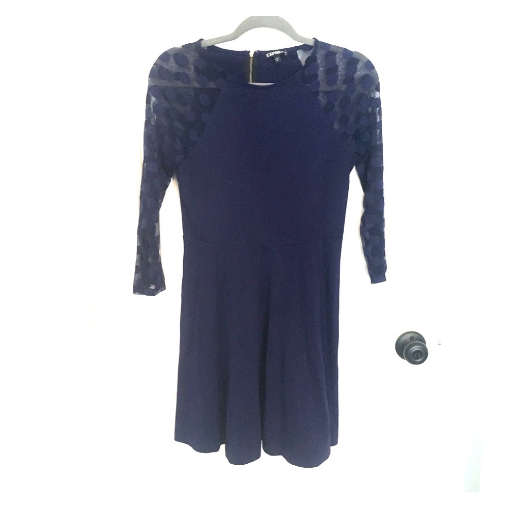 EUC long sleeved Express dress